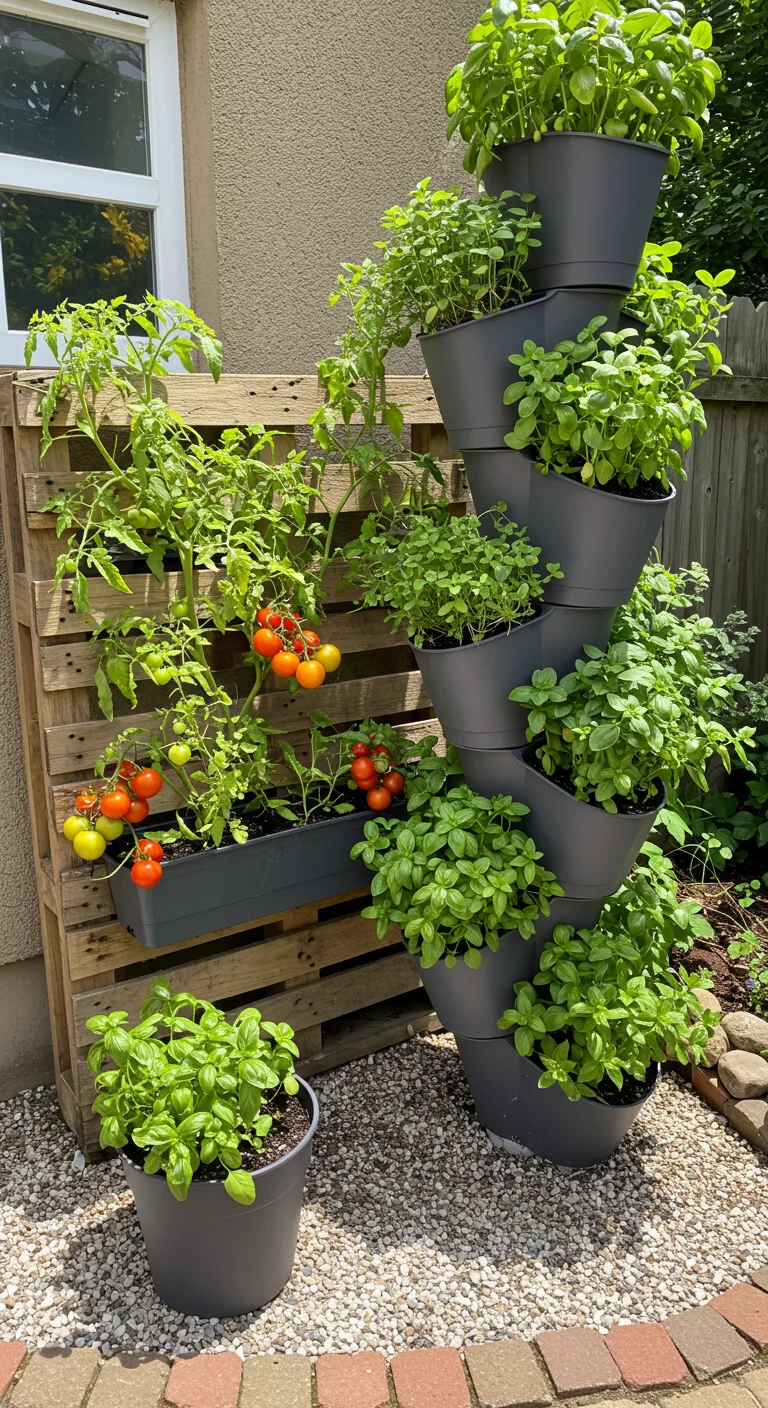 3. Space Savers: Vertical Raised Bed Gardens