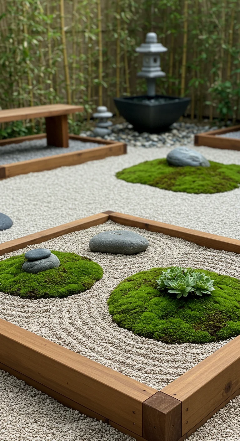 18. Zen Gardens: Raised Beds for Tranquil Spaces