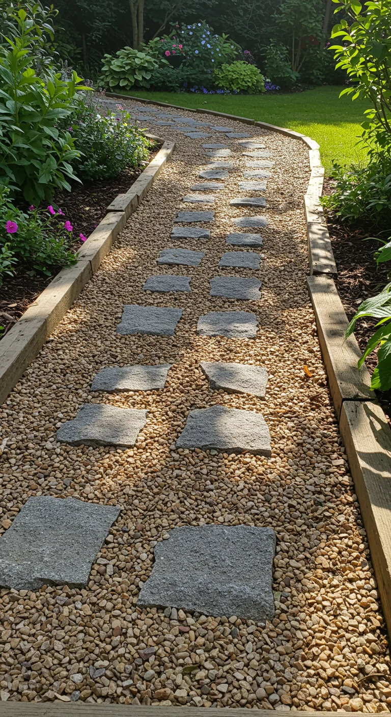 2. Gravel Glam: The Allure of Natural Textures