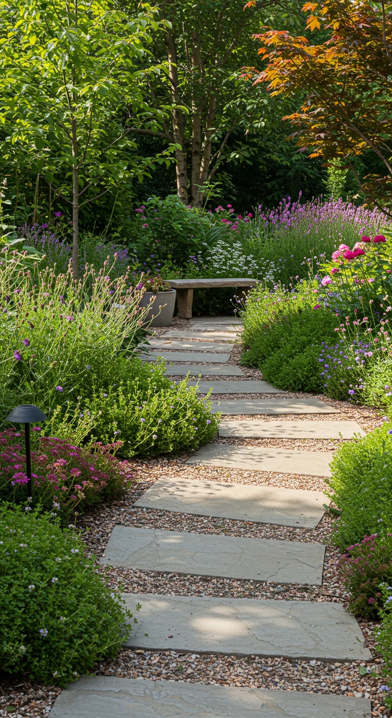15. Curved Paths: Adding Flow and Movement to Your Garden