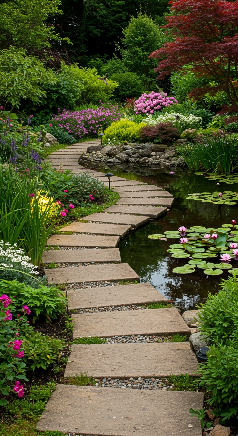 24. Water Features: Designing Paths Around Nature's Beauty