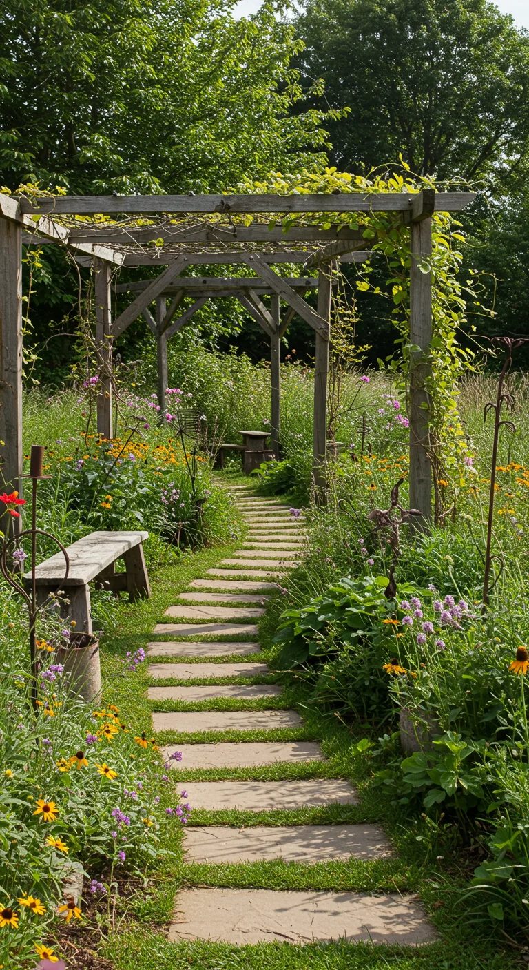 1. Embracing Nature: The Allure of Rustic Garden Design