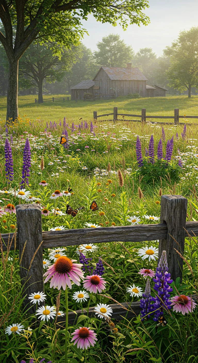 5. Wildflower Wonders: Cultivating a Natural Bloom