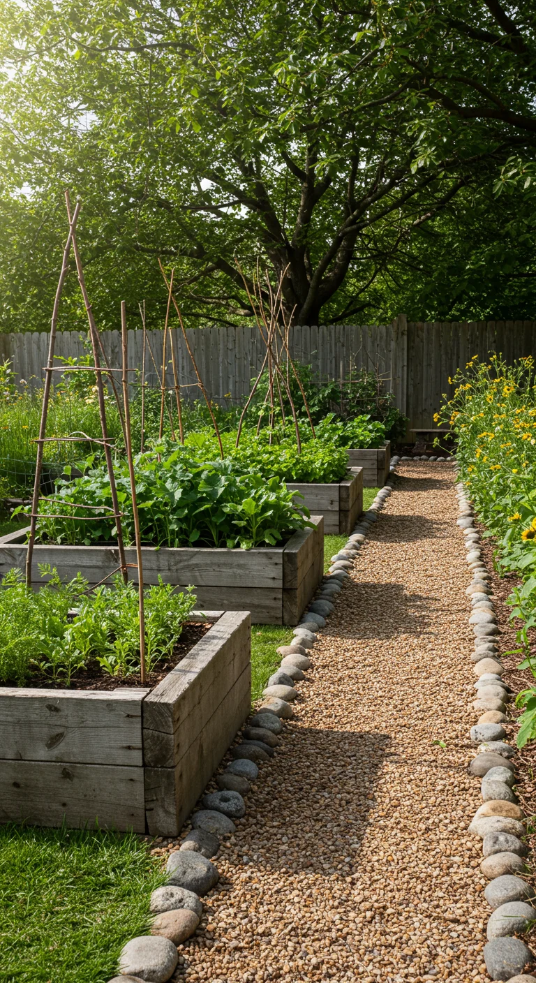 6. Raised Beds: Gardening with a Rustic Touch