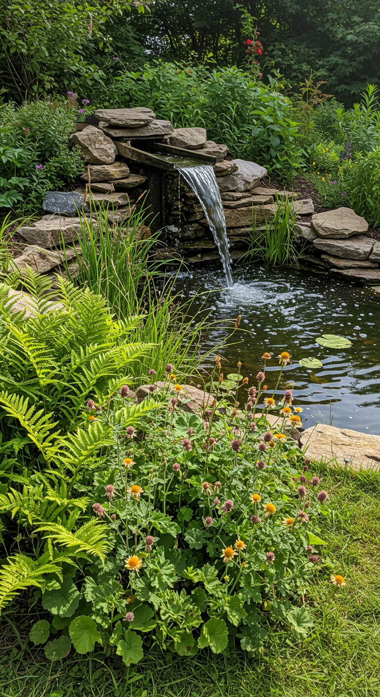 7. Water Features: The Soothing Sound of Nature