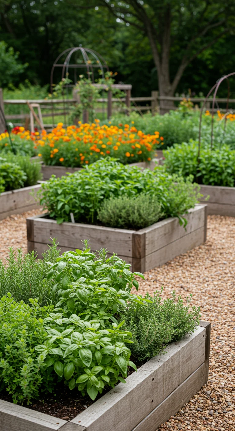 11. Herb Gardens: A Rustic Approach to Culinary Freshness