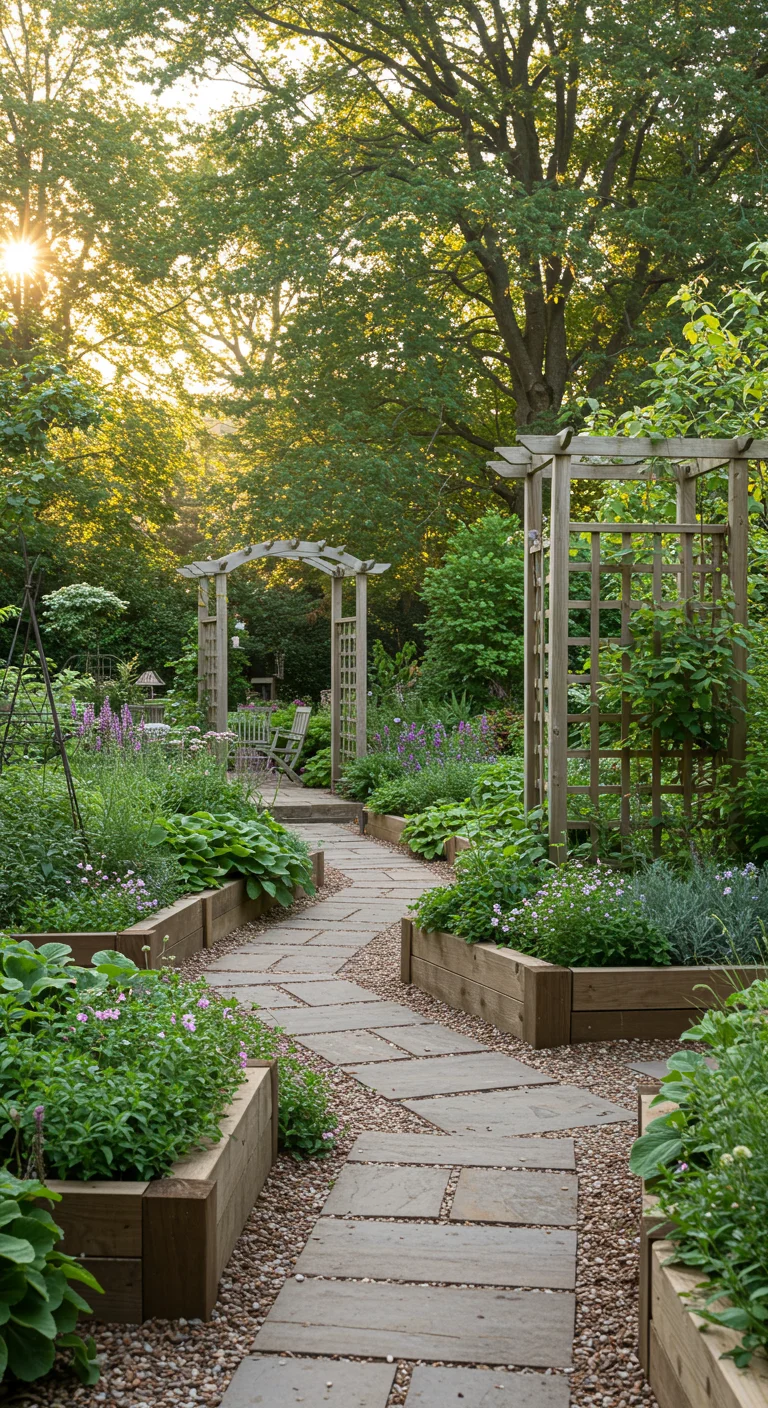 6. Design with Structure: Hardscaping for Lasting Charm