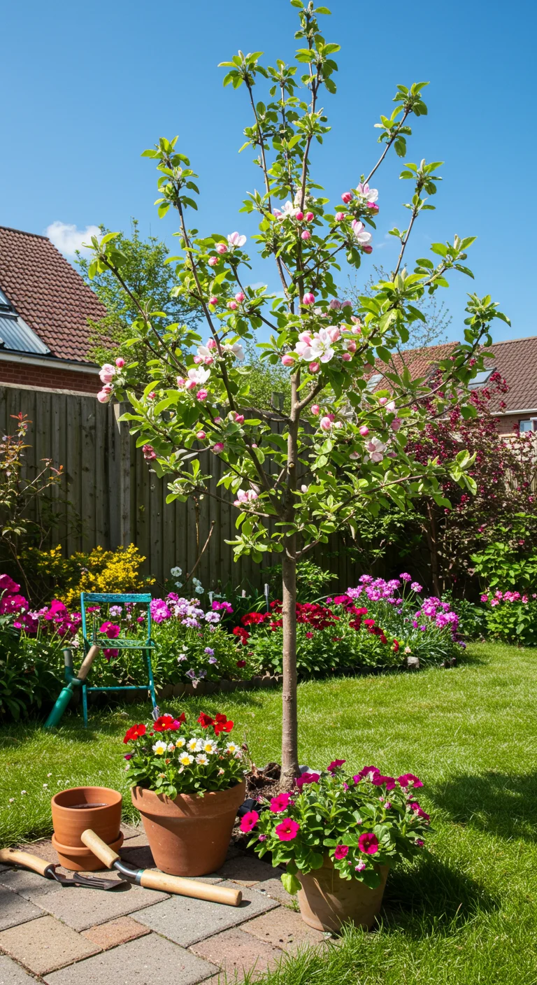 13. Dwarf Apple Trees: Miniature Marvels for Small Spaces