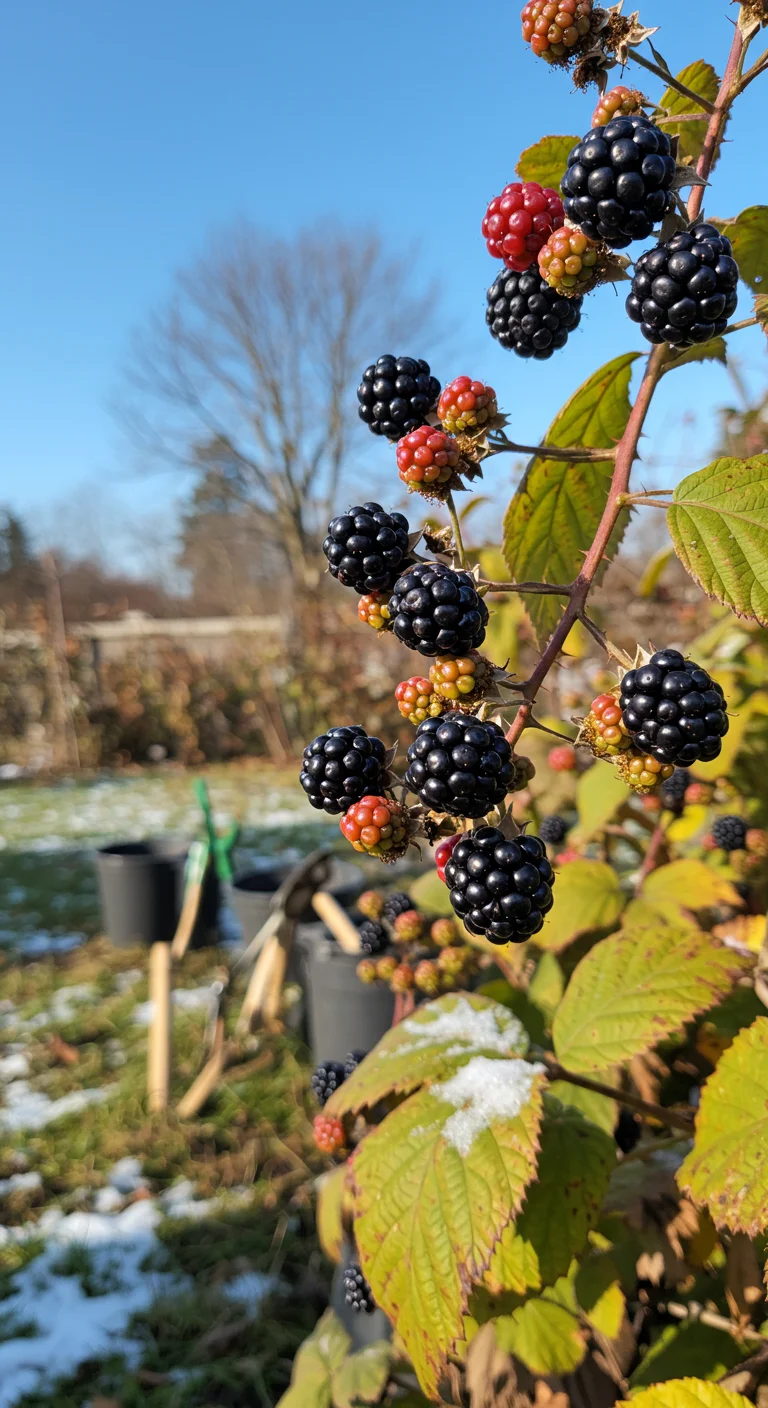 21. Blackberries: Hardy Varieties That Stand the Cold