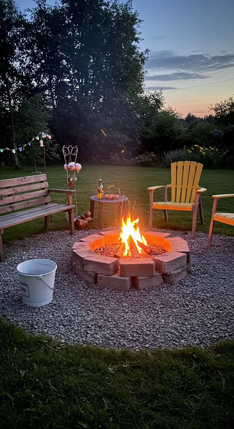 Key Point 12 About 70 Cheap and Easy DIY Fire Pits - Prudent Penny Pincher