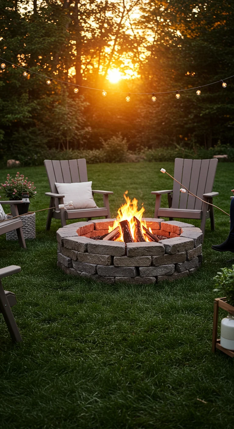 Key Point 24 About 70 Cheap and Easy DIY Fire Pits - Prudent Penny Pincher