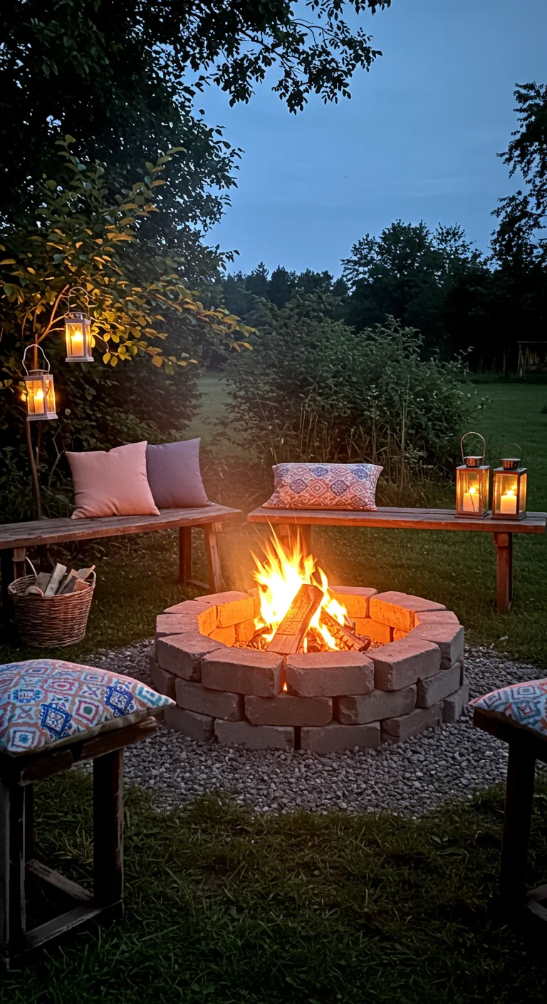 Key Point 33 About 70 Cheap and Easy DIY Fire Pits - Prudent Penny Pincher