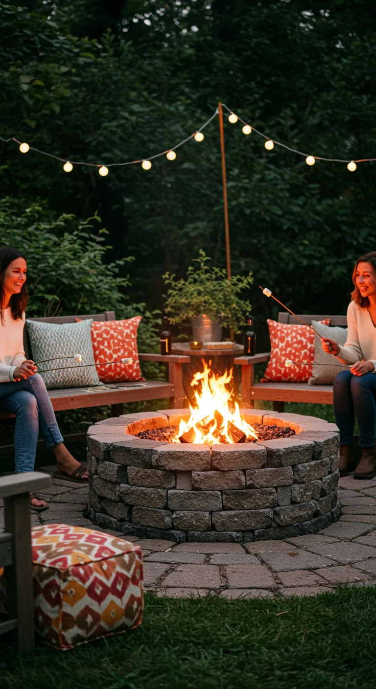 Key Point 34 About 70 Cheap and Easy DIY Fire Pits - Prudent Penny Pincher