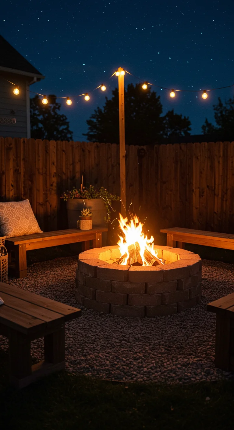 Key Point 36 About 70 Cheap and Easy DIY Fire Pits - Prudent Penny Pincher