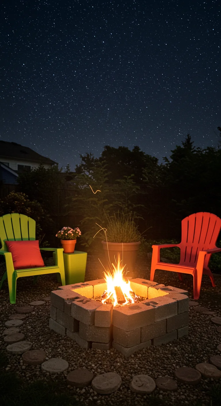 Key Point 46 About 70 Cheap and Easy DIY Fire Pits - Prudent Penny Pincher