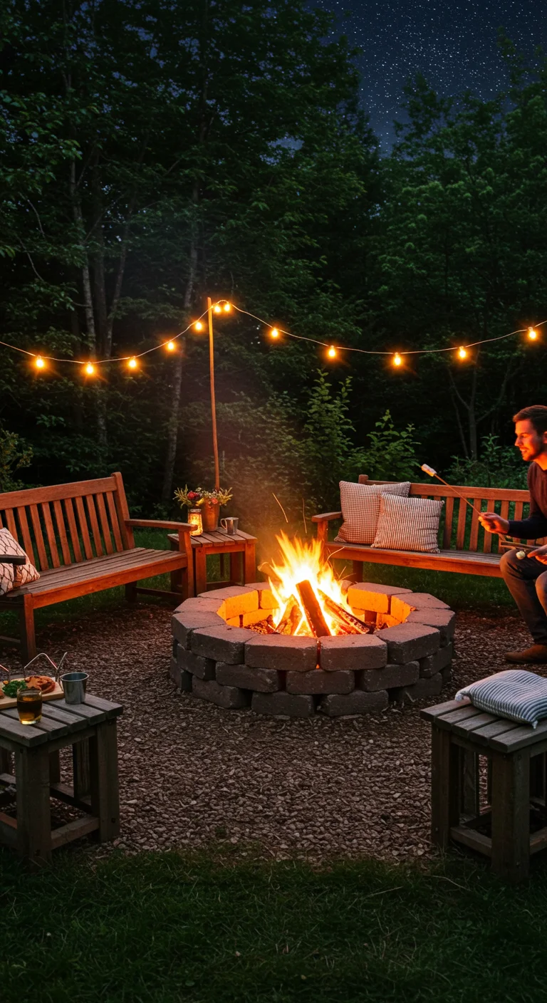 Key Point 48 About 70 Cheap and Easy DIY Fire Pits - Prudent Penny Pincher