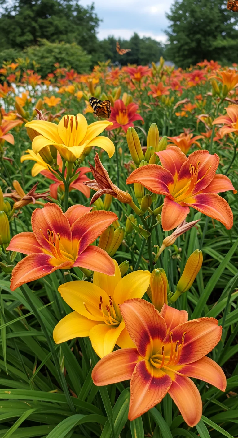 1. Vibrant Daylilies: The Sunny Stars of Your Garden