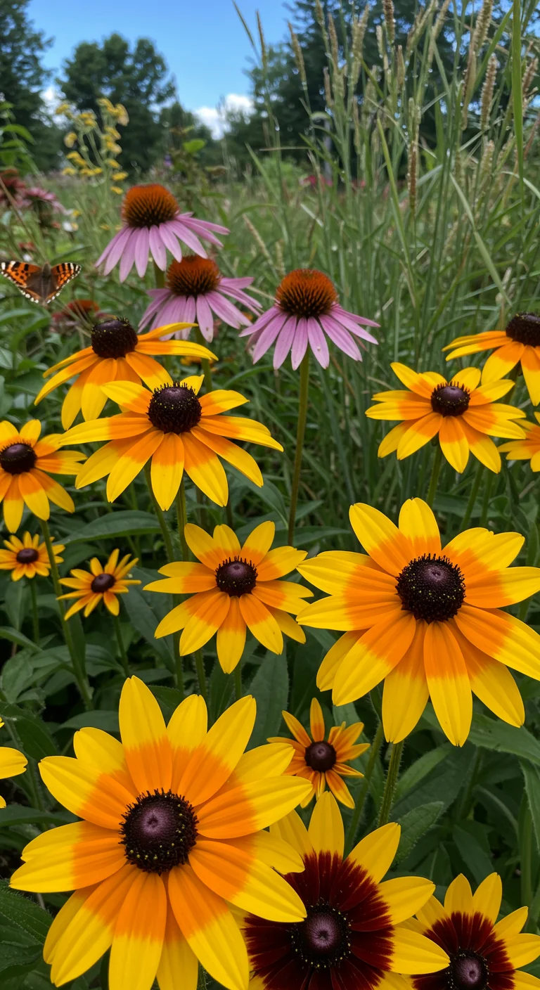 2. Bold Black-eyed Susans: Nature’s Golden Daisies