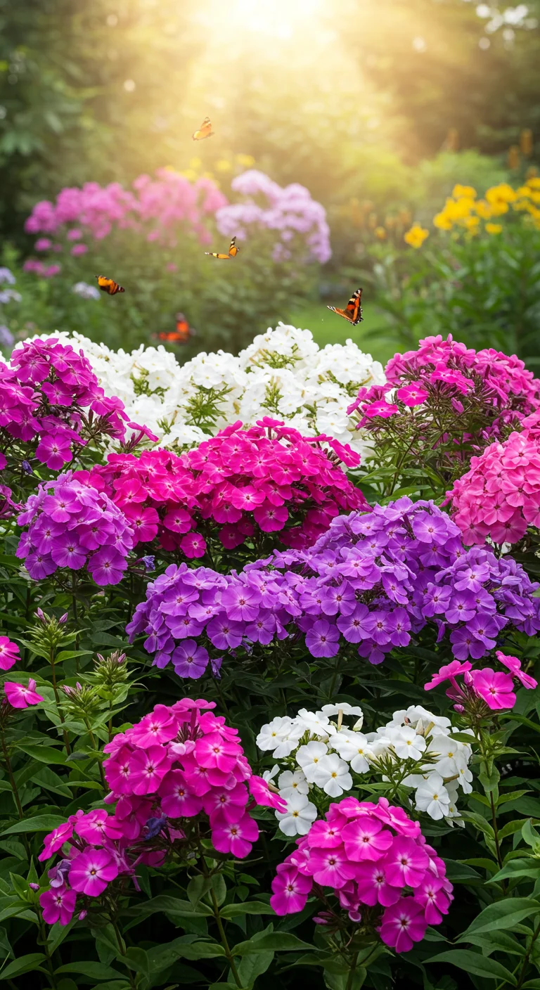 11. Bold Phlox: The Color Explosion Your Garden Needs