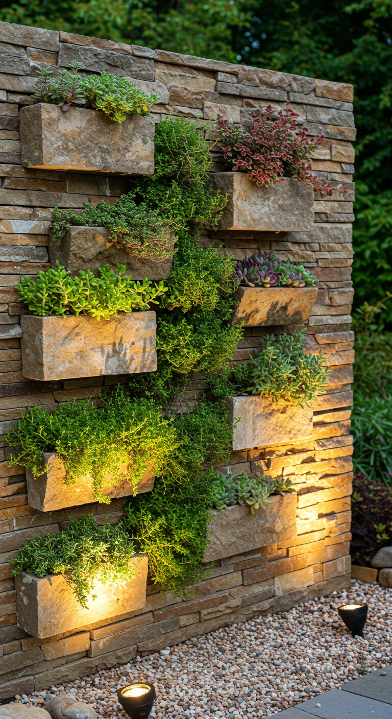 3. Vertical Wonders: Elevate Your Rock Garden with Stunning Wall Features