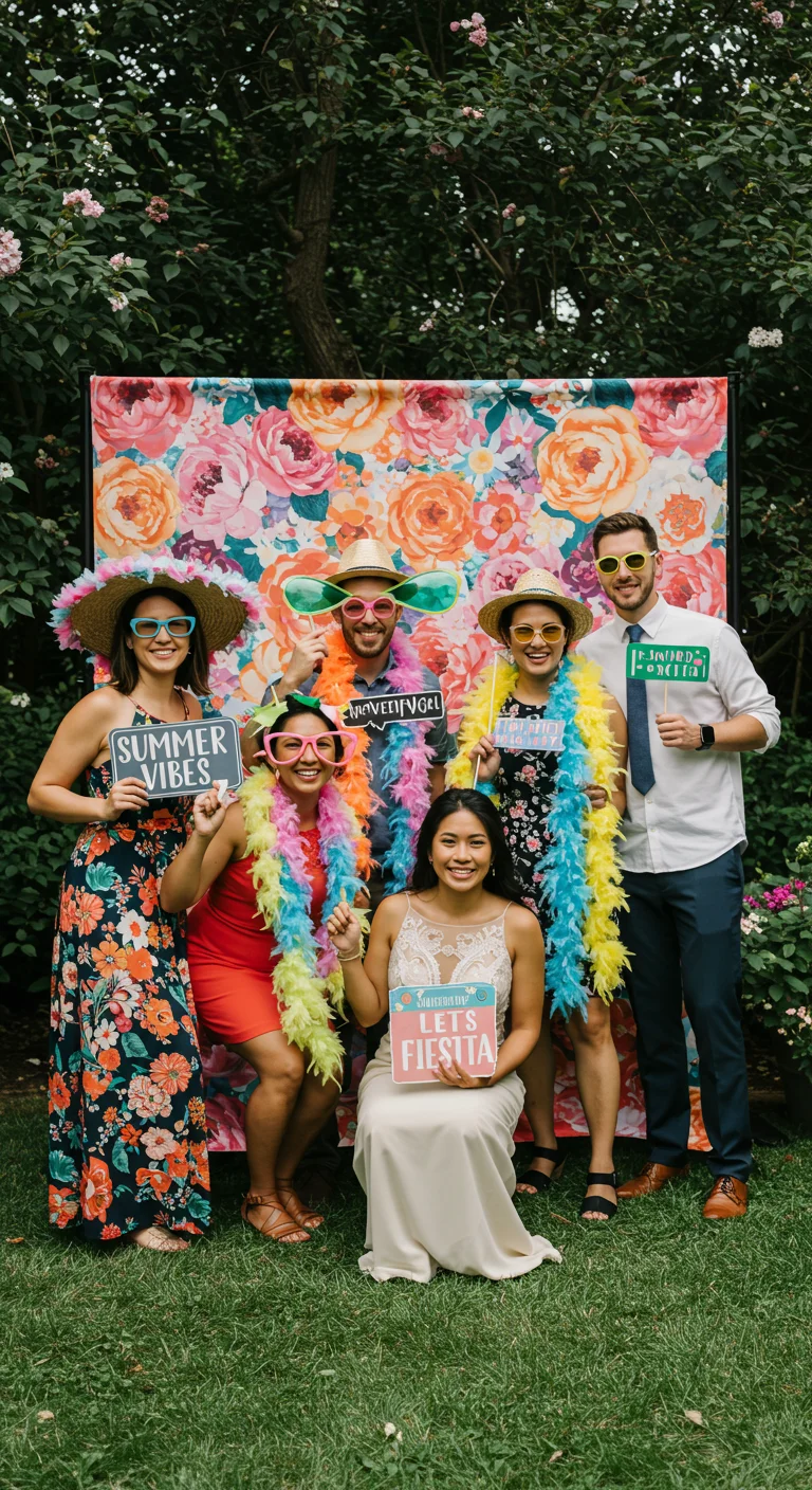 8. Fun Photo Booth Props: Capture the Memories