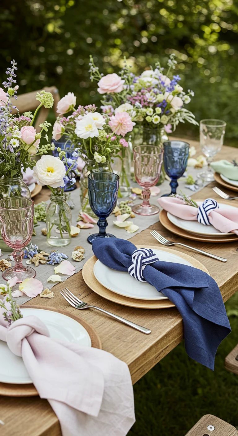 14. Themed Napkin Folding: Elevate Your Table Aesthetics