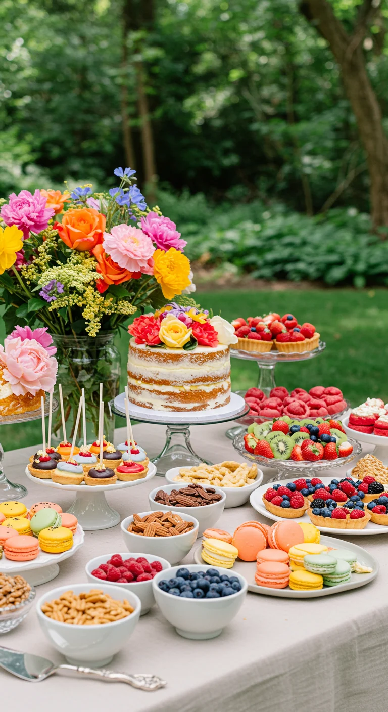 17. Trending Cake and Dessert Ideas: Sweets that Shine