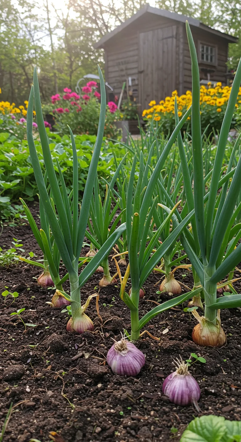 9. Rooted in Flavor: Onions and Garlic for Your May Plot