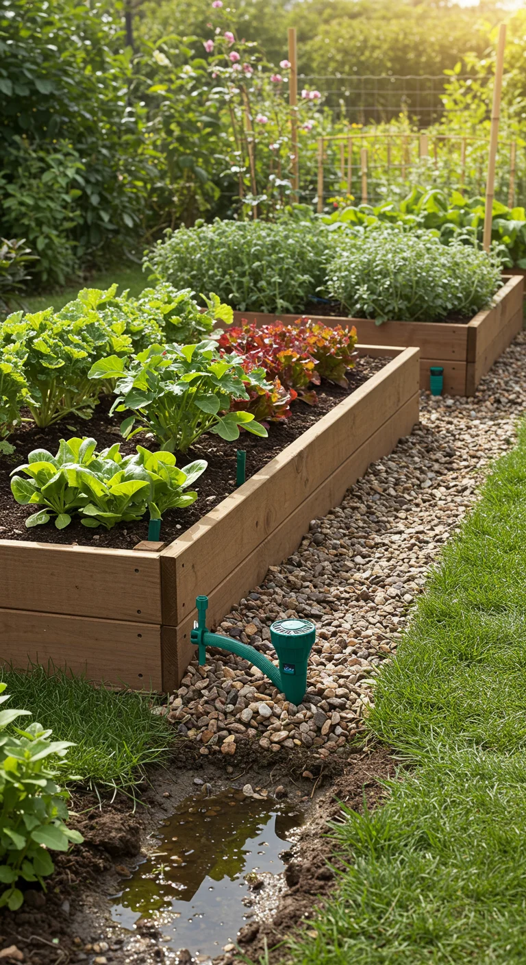 2. Overlooking Drainage: The Silent Killer of Raised Beds