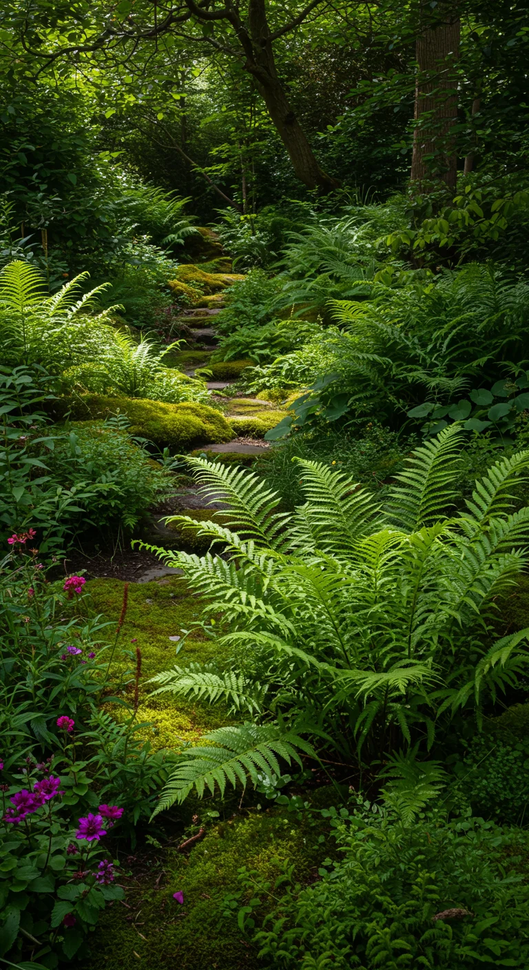 5. Ferns: The Ancient Elegance of Shade