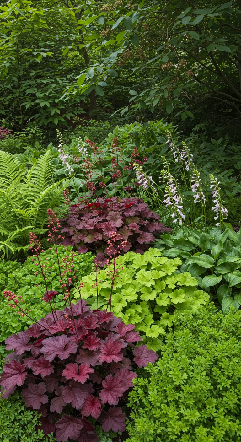 9. Coral Bells: A Colorful Foliage Delight