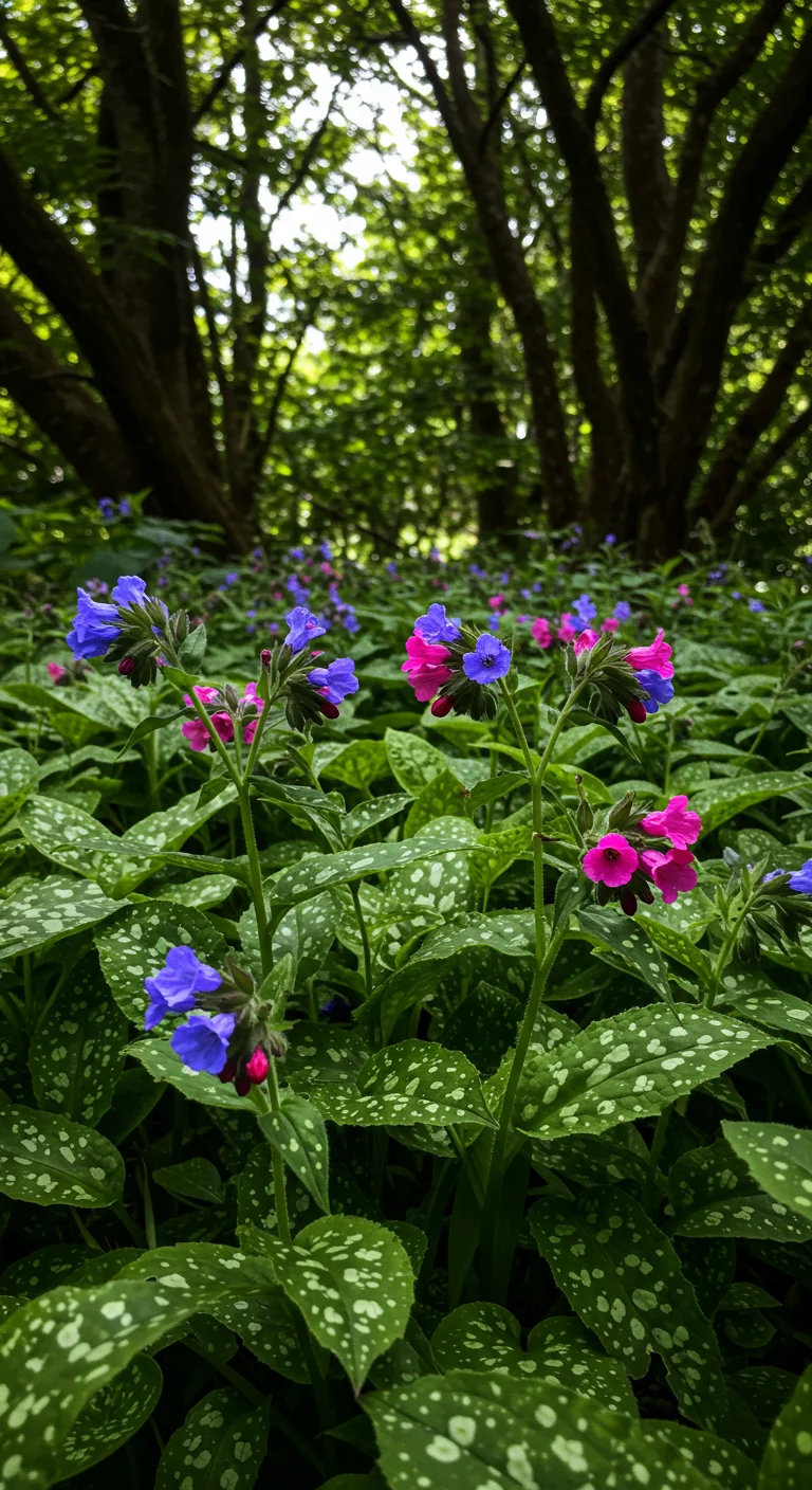 10. Lungwort: A Hardy Performer with Unique Leaves