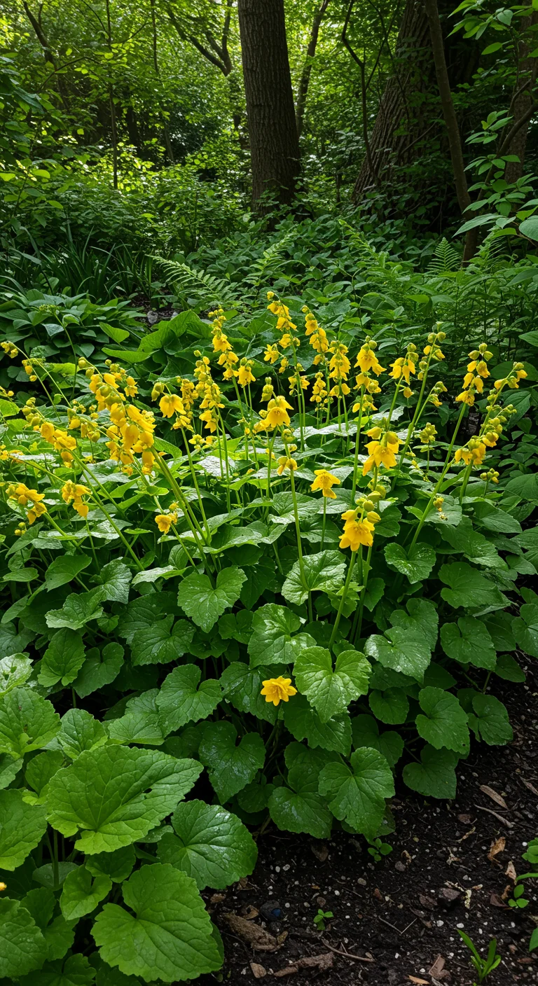 16. Ligularia: A Bold Statement with Golden Flowers