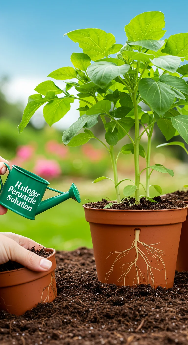 3. Root Revival: Using Peroxide for Root Rot Prevention