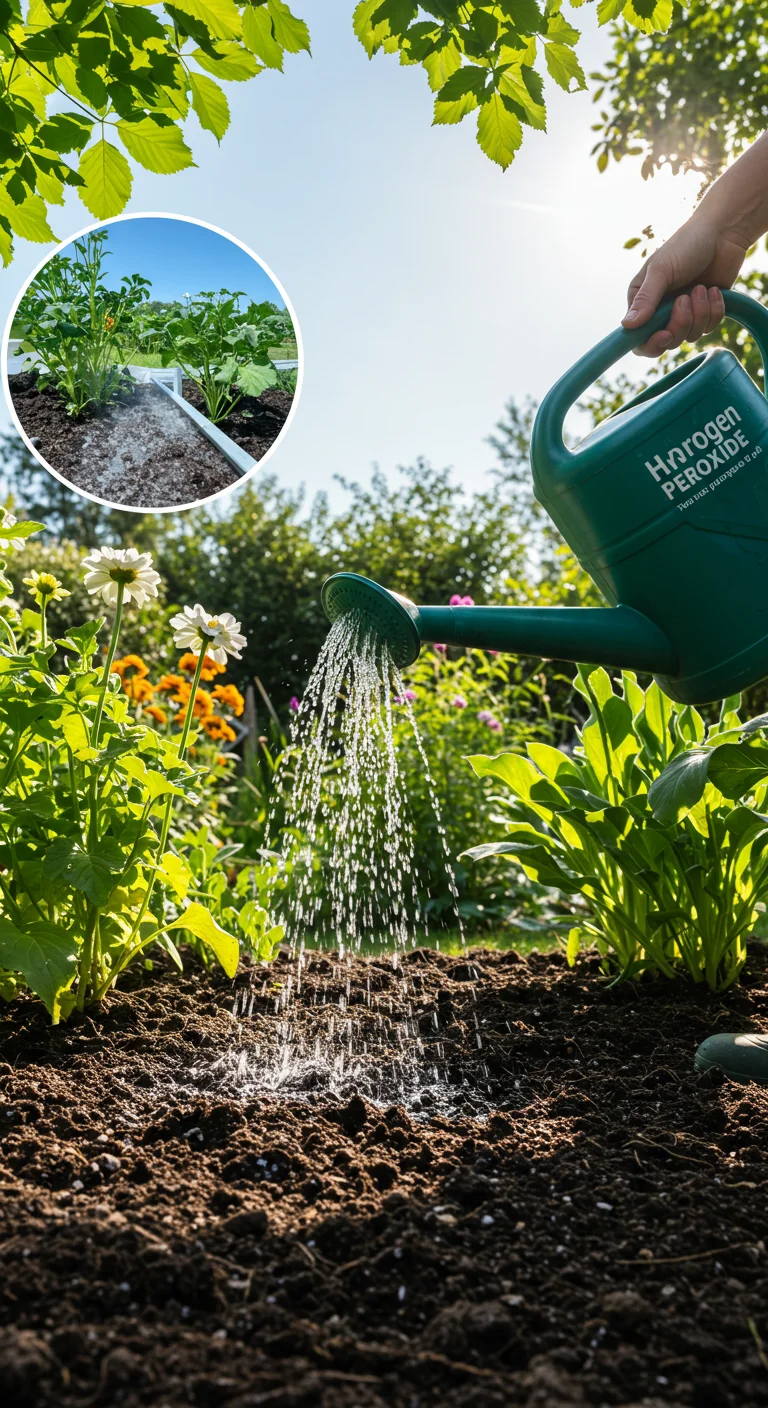 5. Soil Sanitizer: Boosting Soil Health with Hydrogen Peroxide