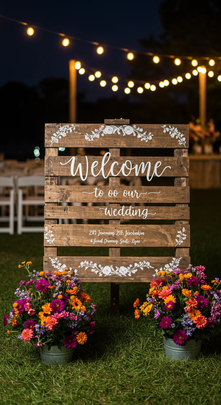 4. Personalized Touch: Customized Pallet Signs