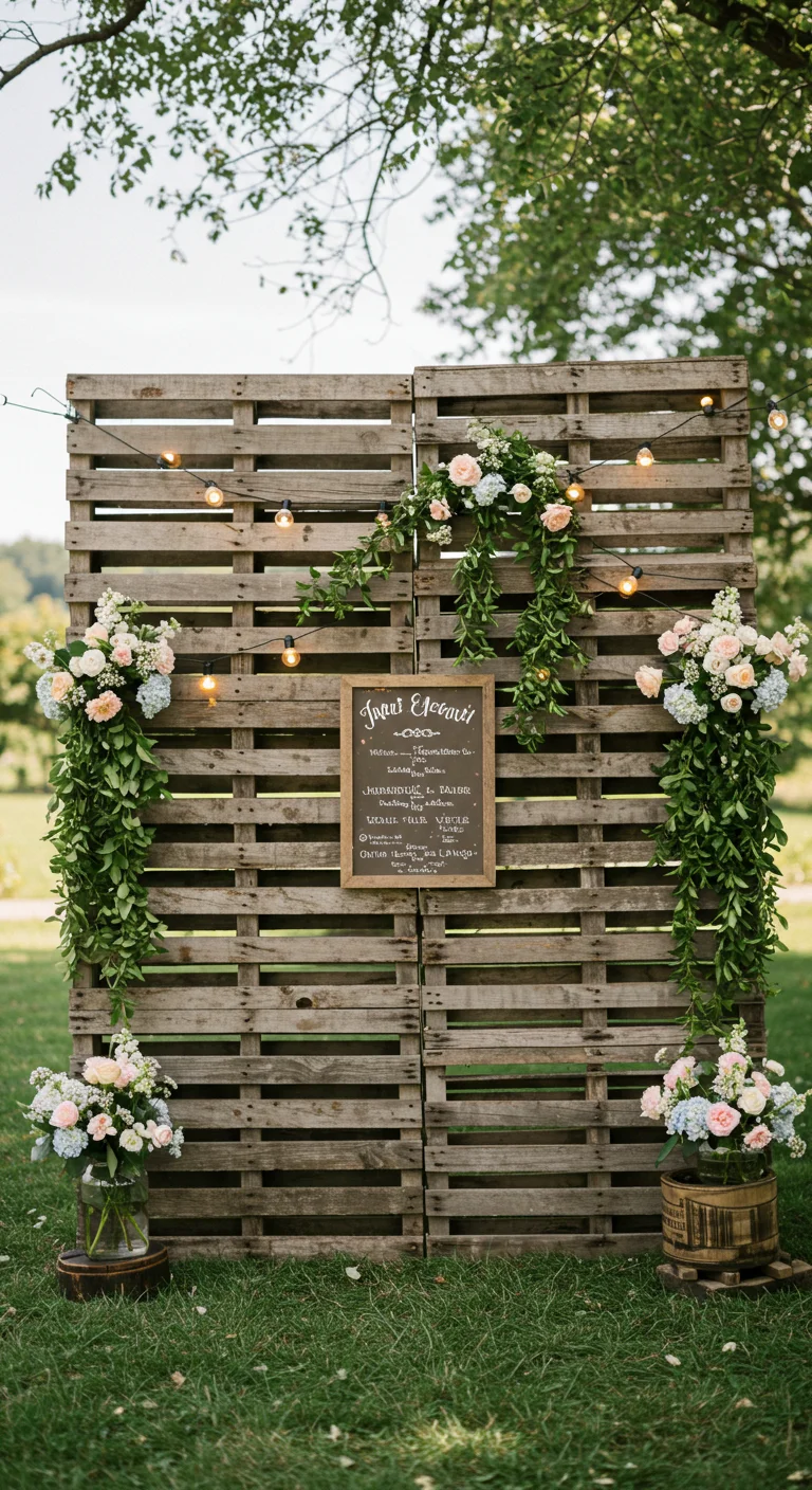 17. Vintage Vibes: Distressed Pallet Aesthetics