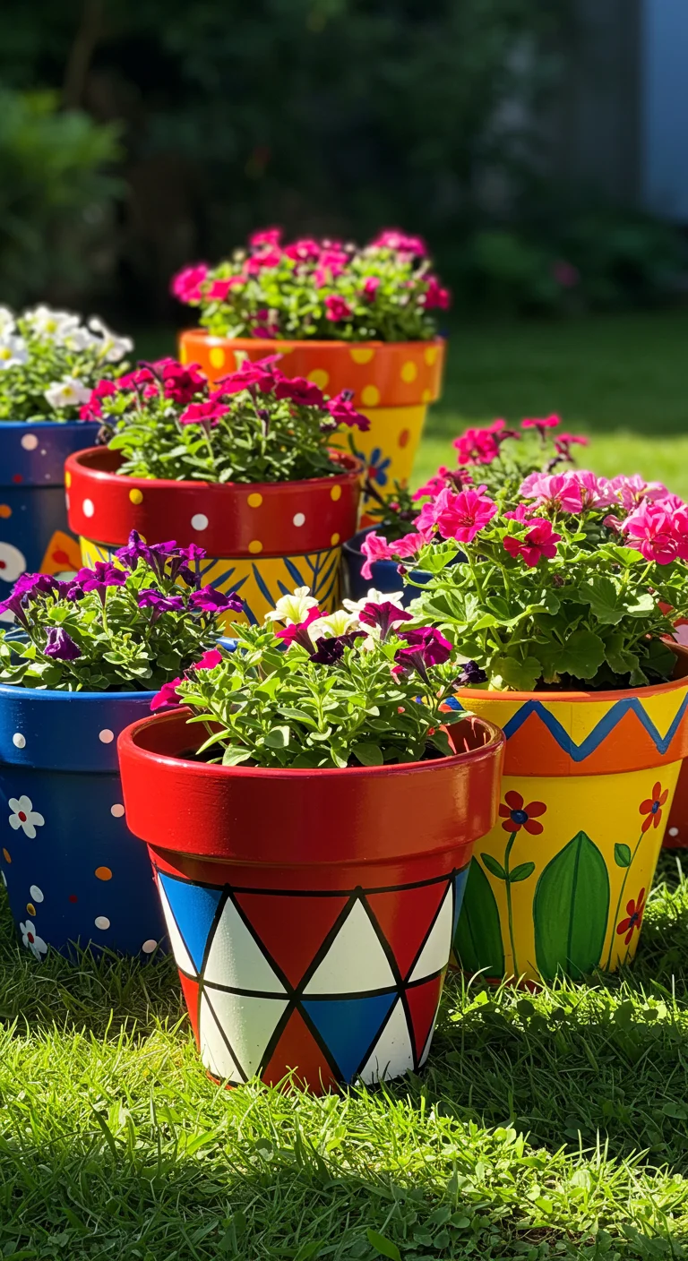 Blooming Beauty: Crafting Colorful Flower Pots