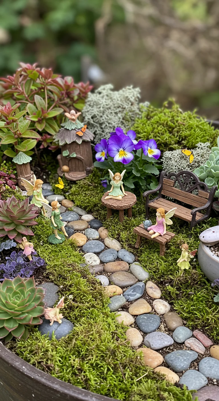 Key Point 19 About 48 Fantastic Fairy Gardens for Your Yard ...