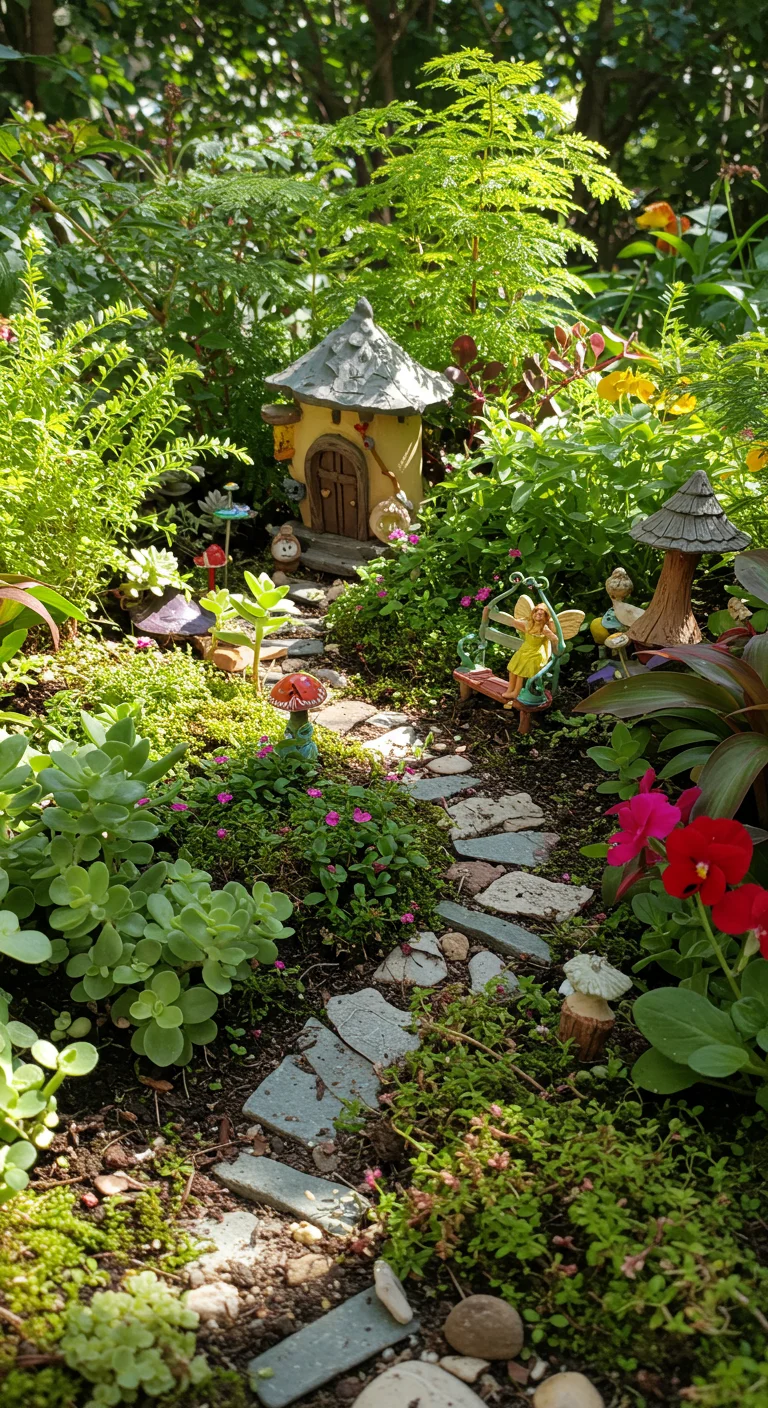 Key Point 23 About 48 Fantastic Fairy Gardens for Your Yard ...