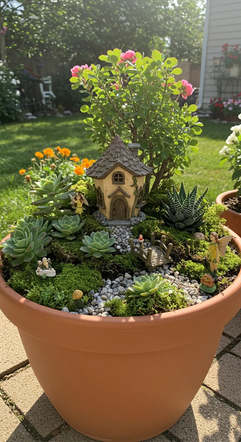 Key Point 26 About 48 Fantastic Fairy Gardens for Your Yard ...