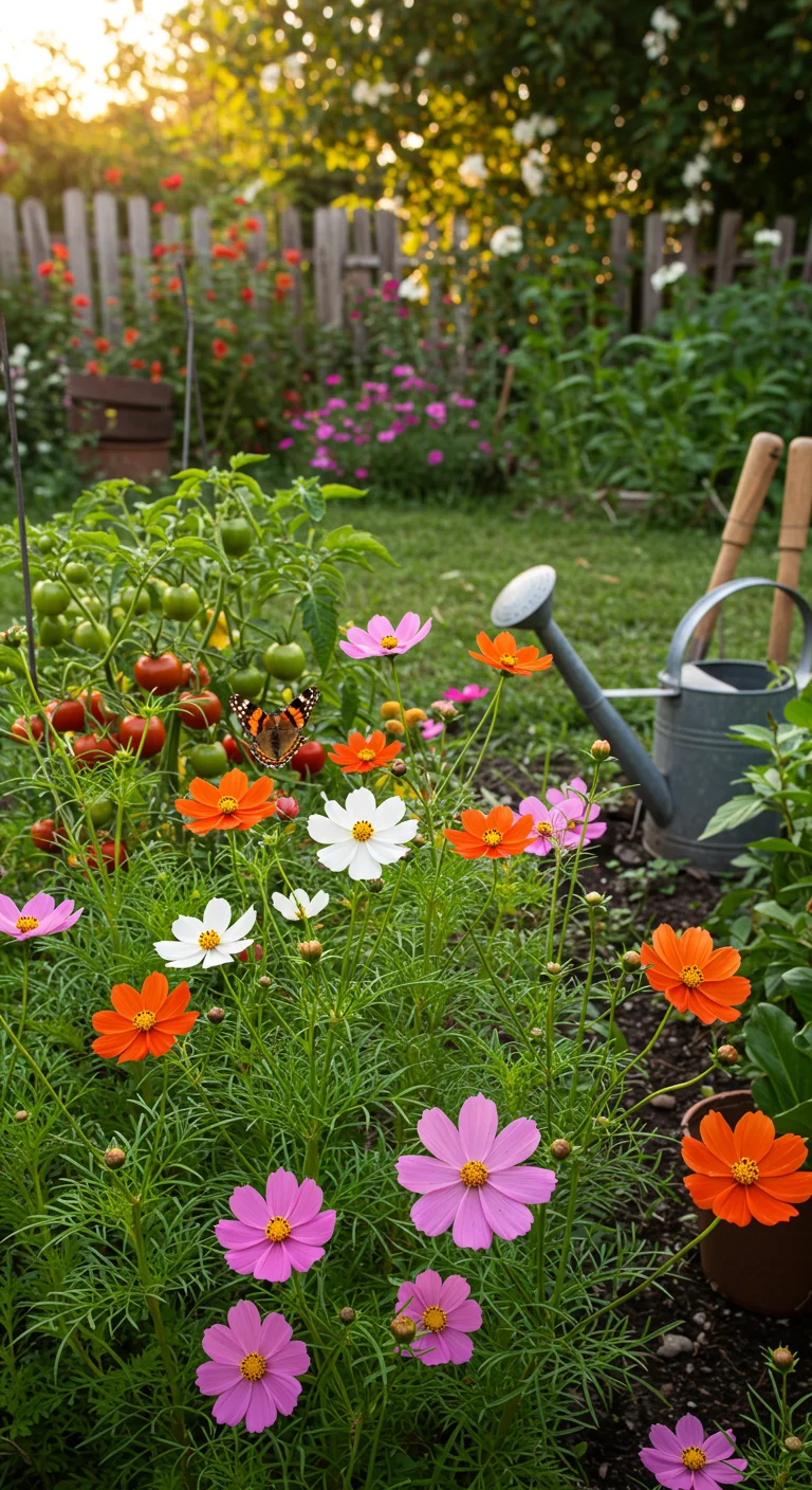 8. Cosmos: Attracting Beneficial Insects