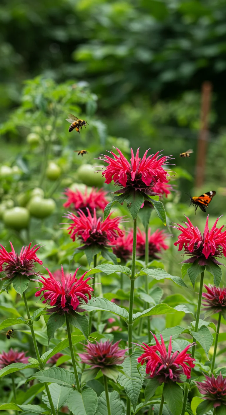 9. Bee Balm: A Magnet for Pollinators