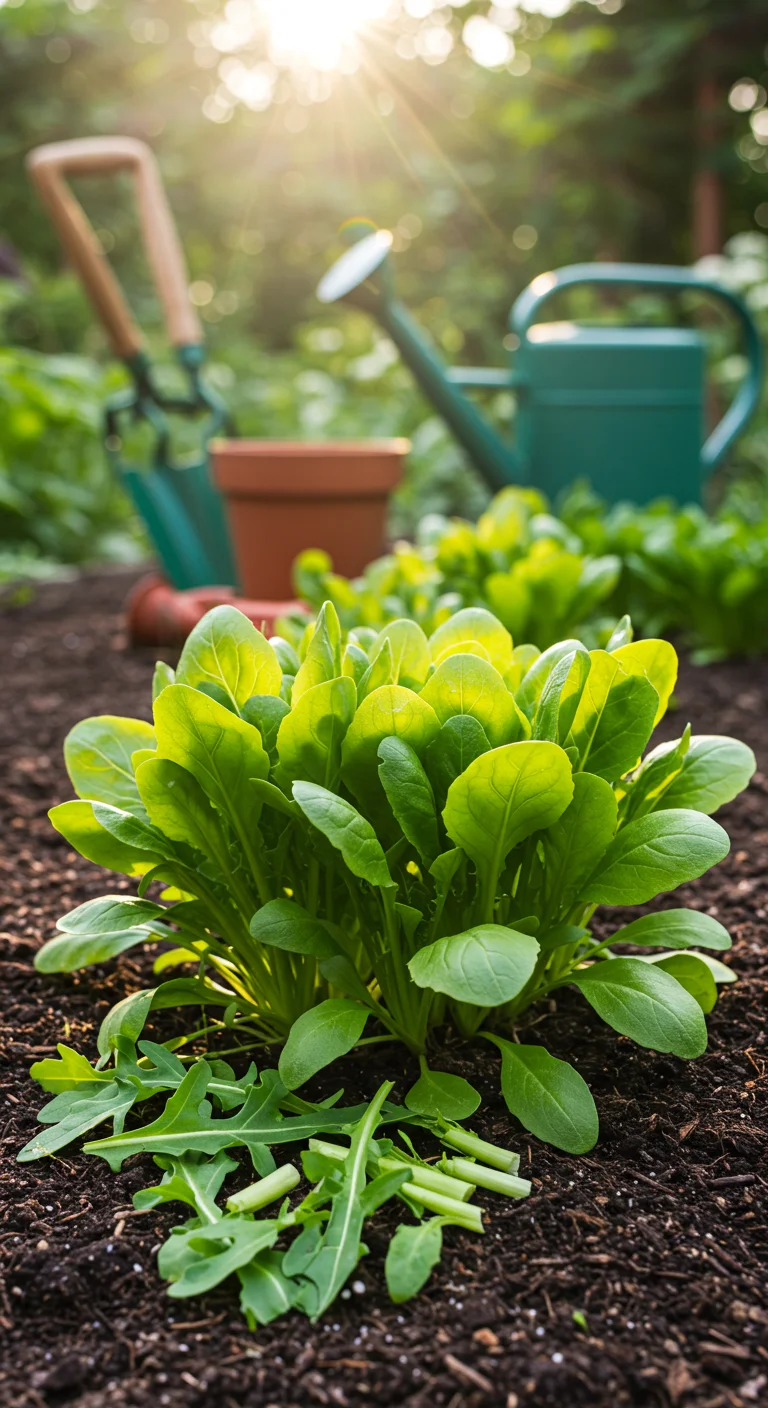 9. Arugula: The Spicy Green That Regrows with Ease