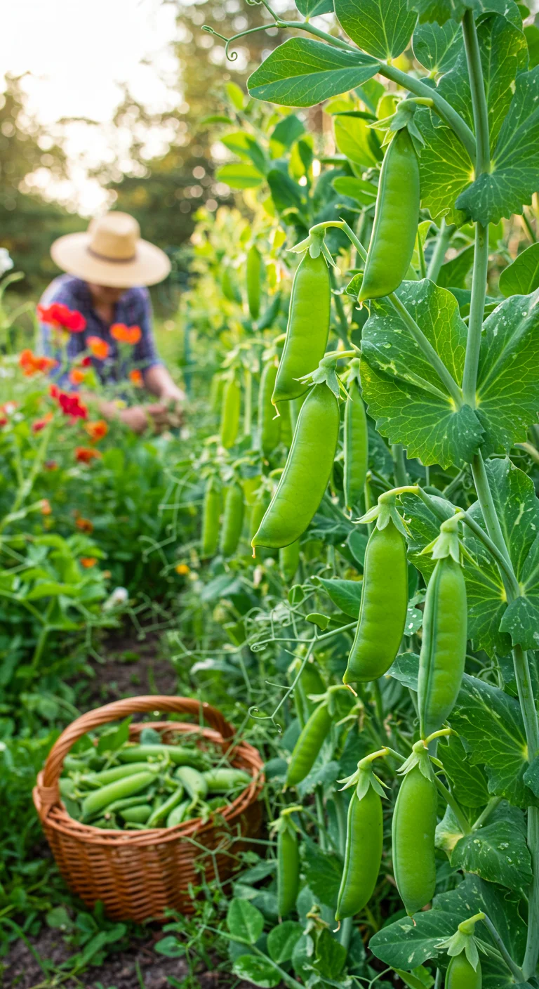 14. Peas: Sweet Treats That Keep on Producing