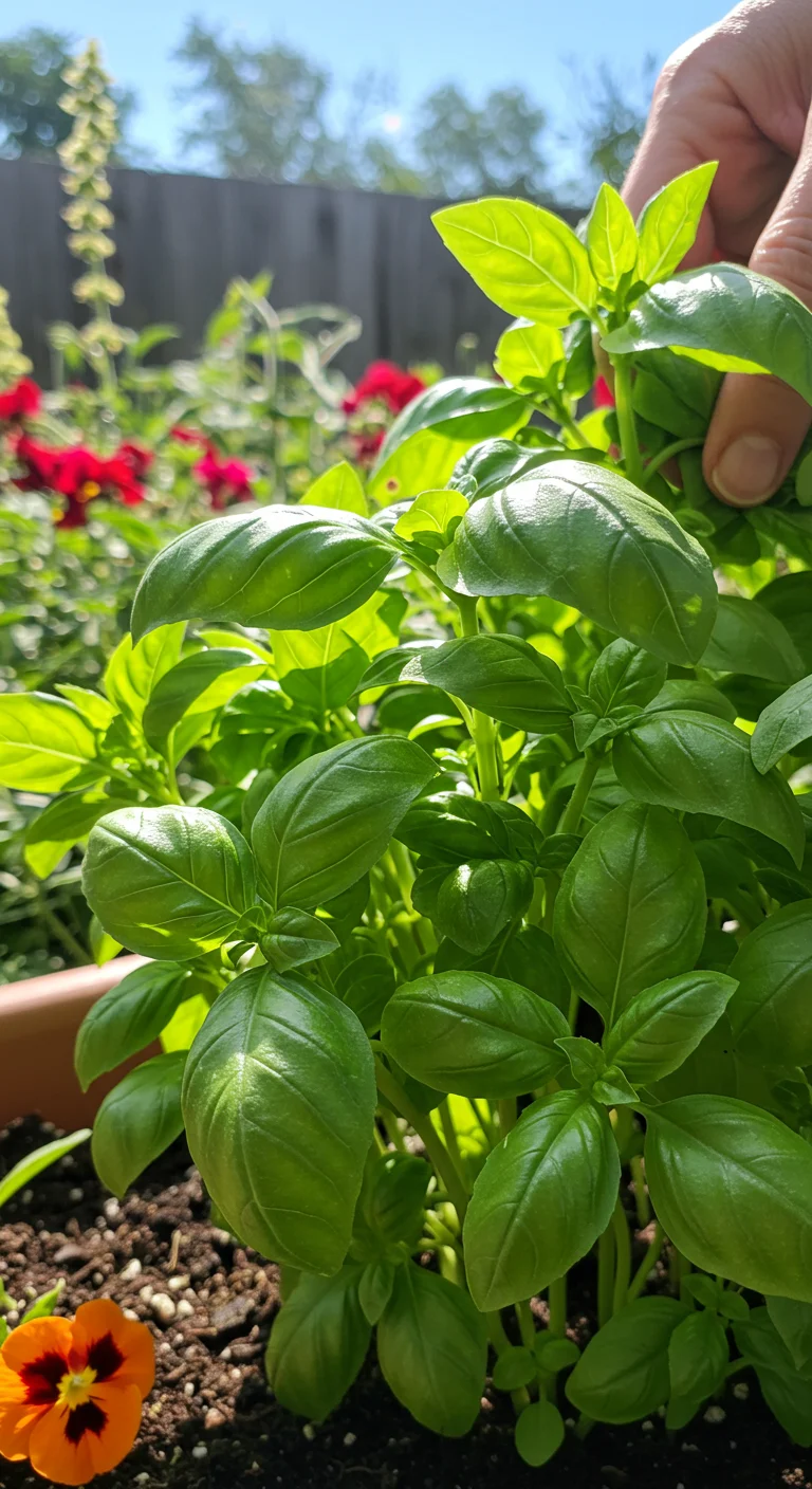 20. Lettuce Leaf Basil: The Unique Double-Duty Green