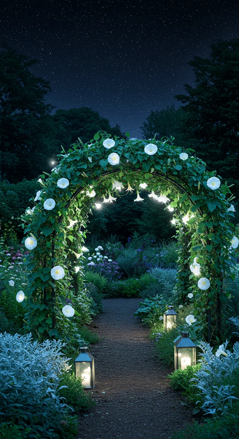 5. Moonflower: A Secret Garden's Nighttime Delight