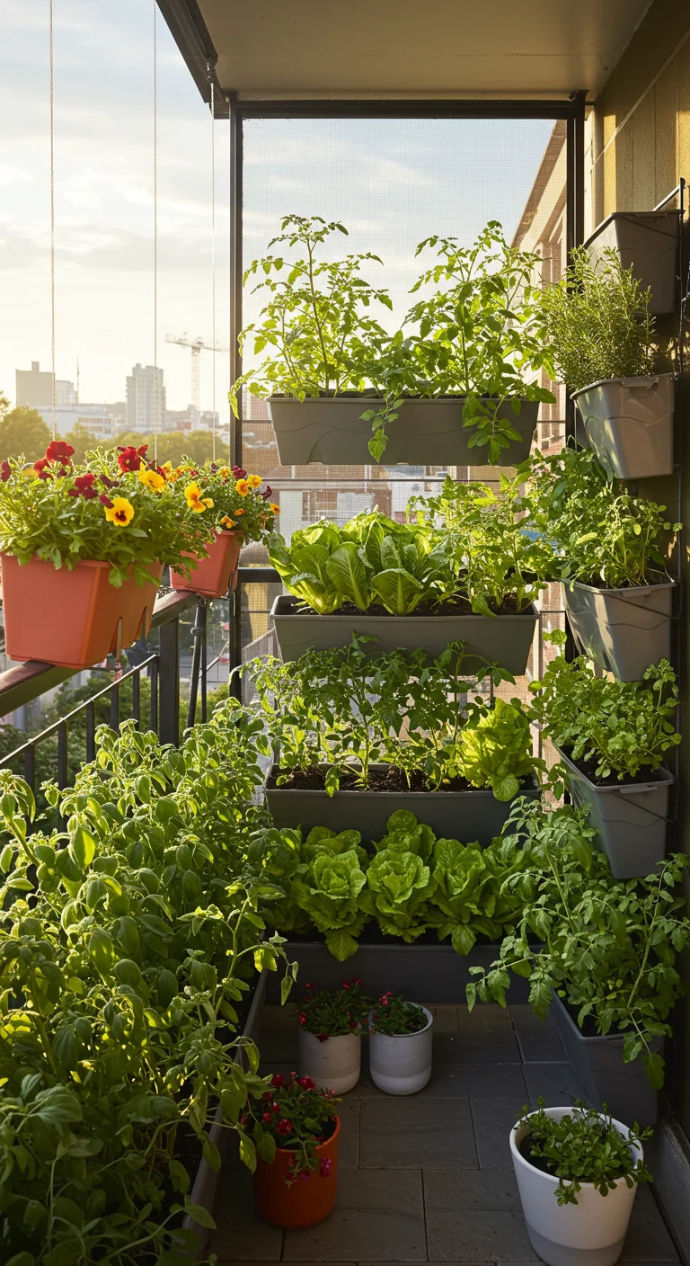 12. Urban Jungle: Incorporating Vegetables in a City Setting