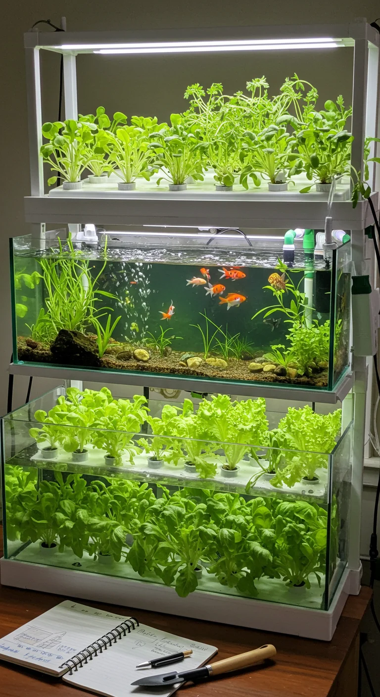 13. Aquaponics: A Sustainable Twist on Vegetable Gardening