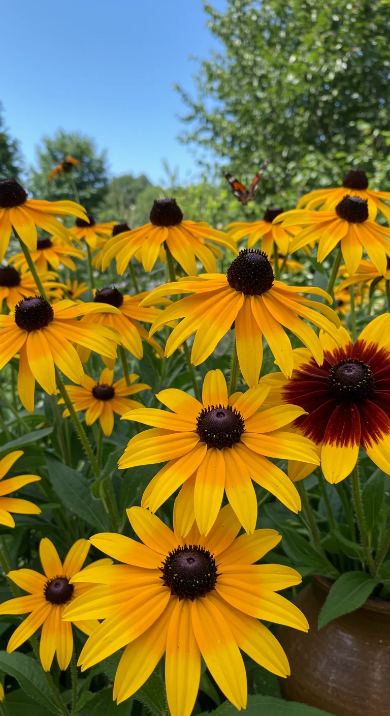 5. Black-Eyed Susan: The Golden Sunshine of the Garden